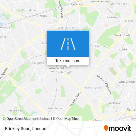 Brinkley Road map