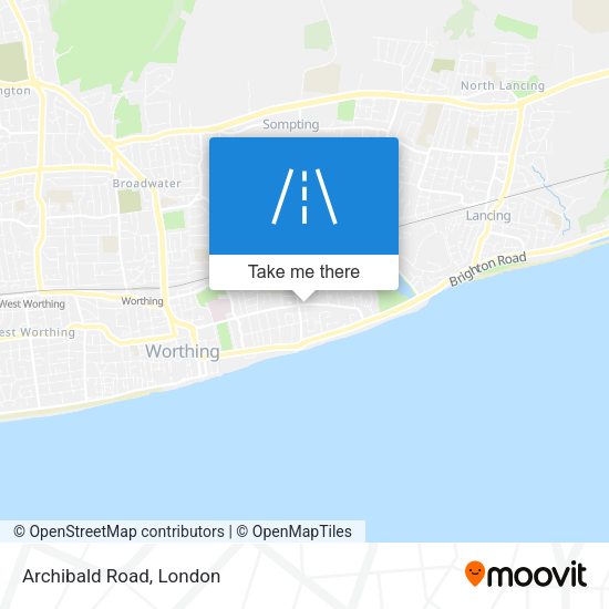 Archibald Road map