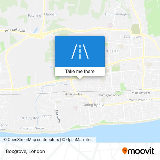 Boxgrove map