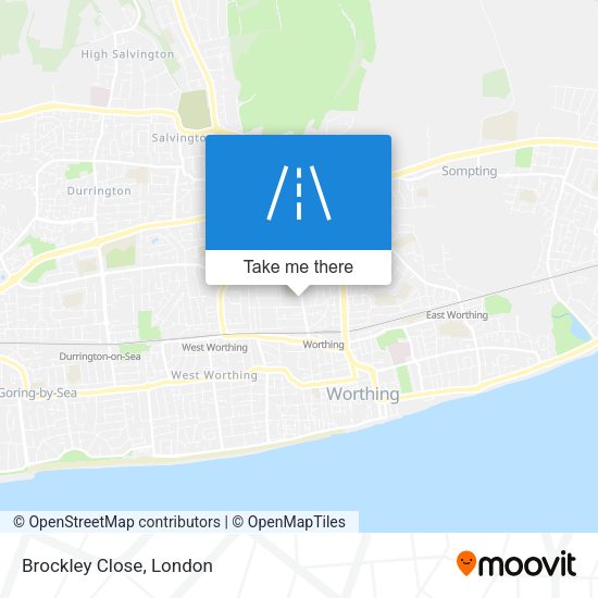 Brockley Close map