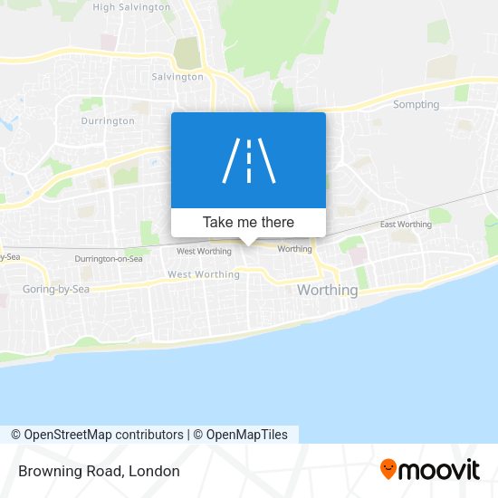 Browning Road map