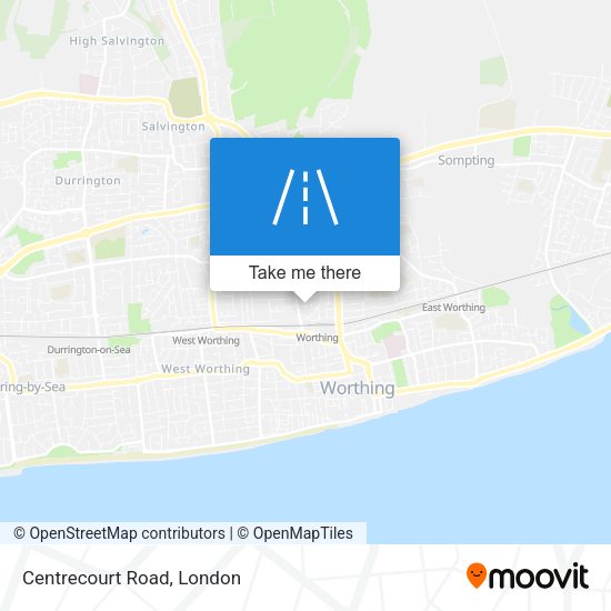 Centrecourt Road map