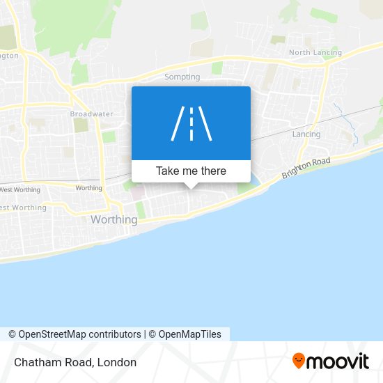 Chatham Road map