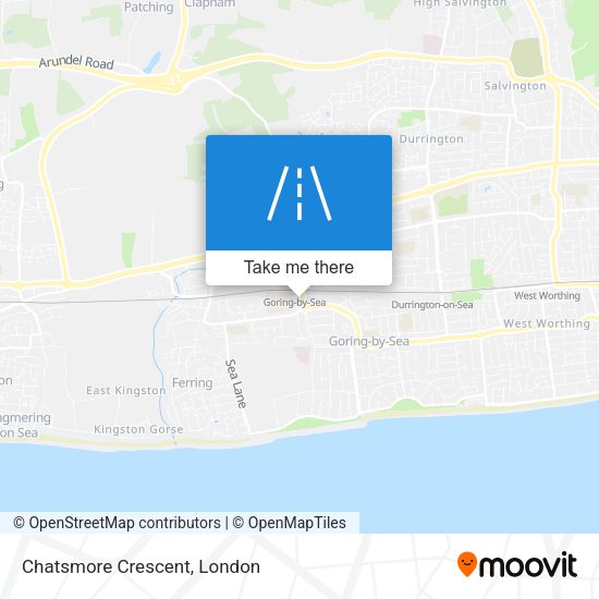Chatsmore Crescent map