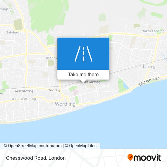 Chesswood Road map