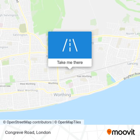 Congreve Road map