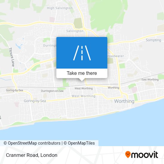 Cranmer Road map