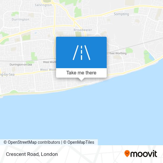 Crescent Road map