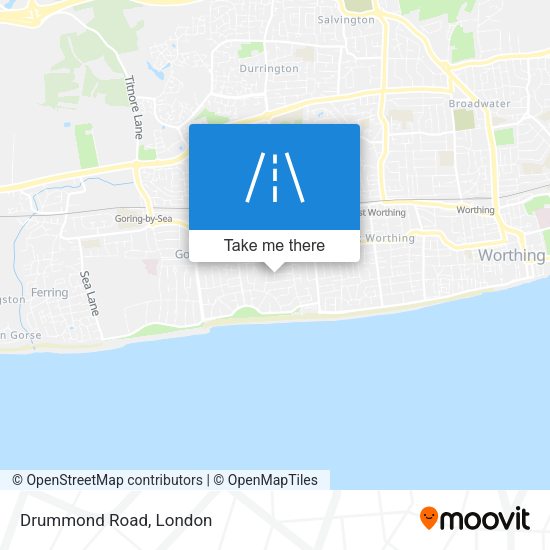 Drummond Road map