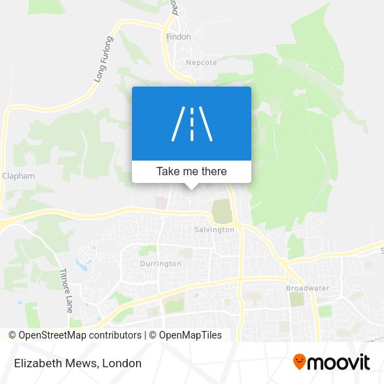 Elizabeth Mews map