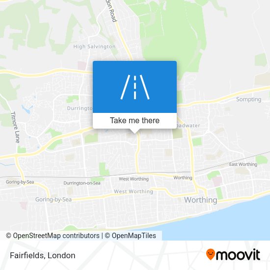 Fairfields map