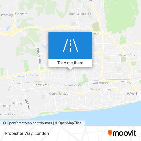 Frobisher Way map