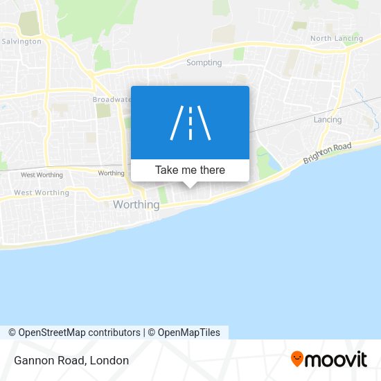 Gannon Road map