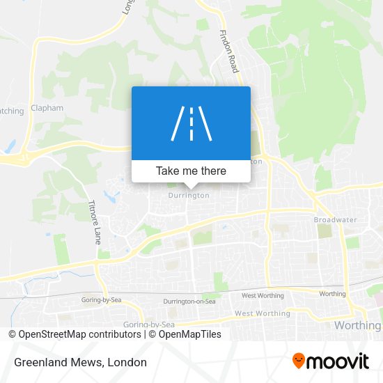 Greenland Mews map