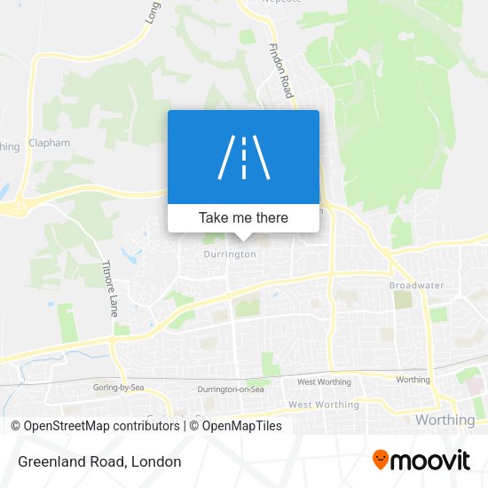 Greenland Road map