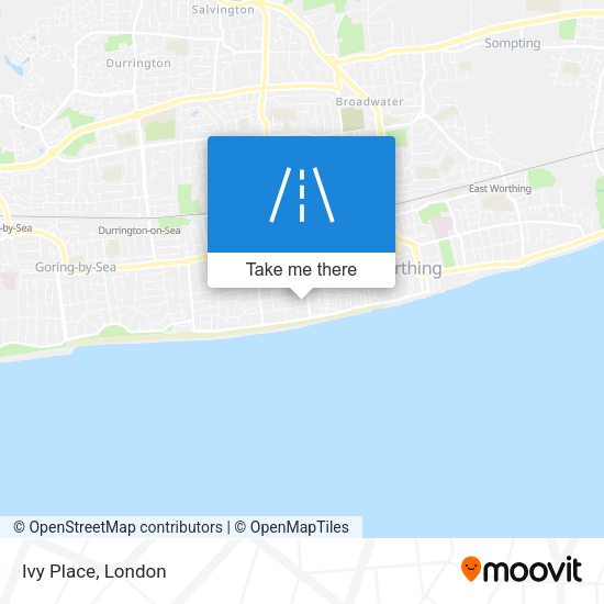 Ivy Place map