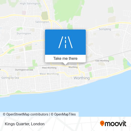 Kings Quarter map
