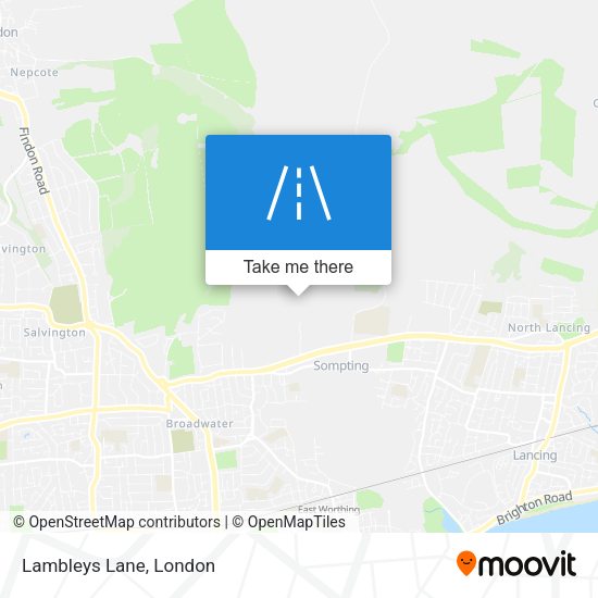 Lambleys Lane map