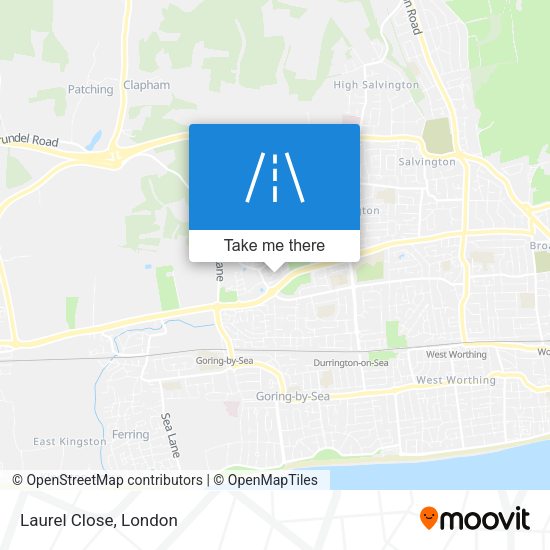 Laurel Close map