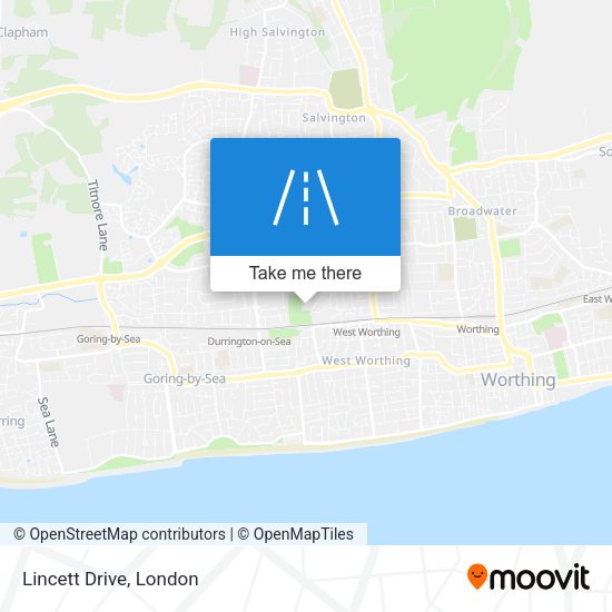 Lincett Drive map