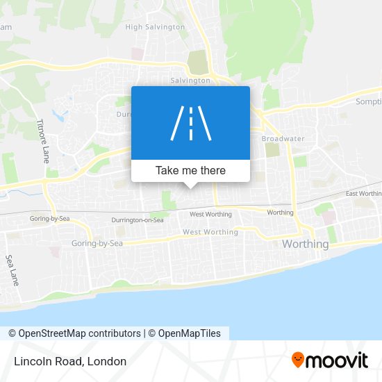 Lincoln Road map