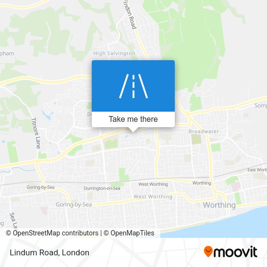 Lindum Road map