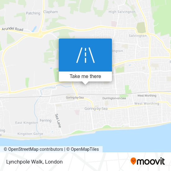 Lynchpole Walk map