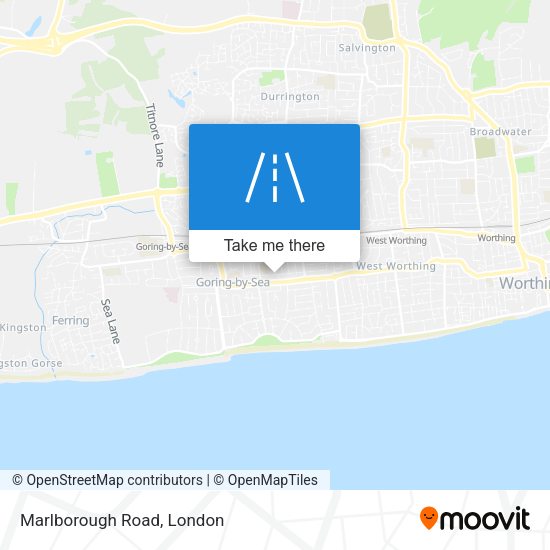 Marlborough Road map