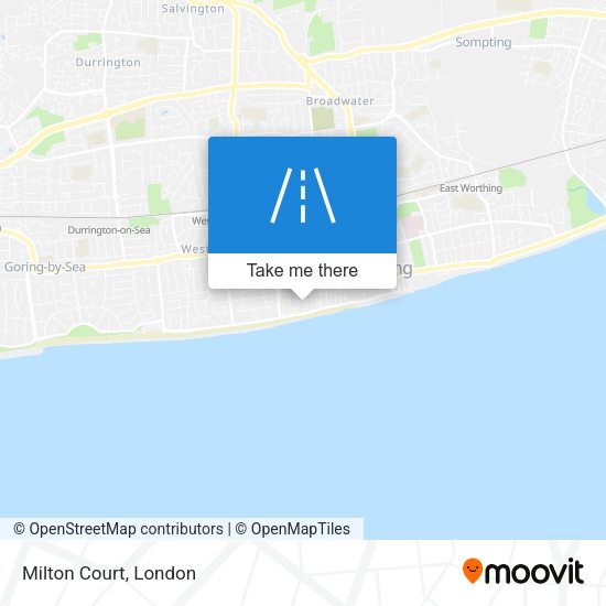 Milton Court map