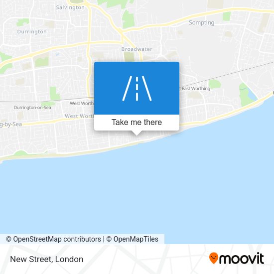 New Street map