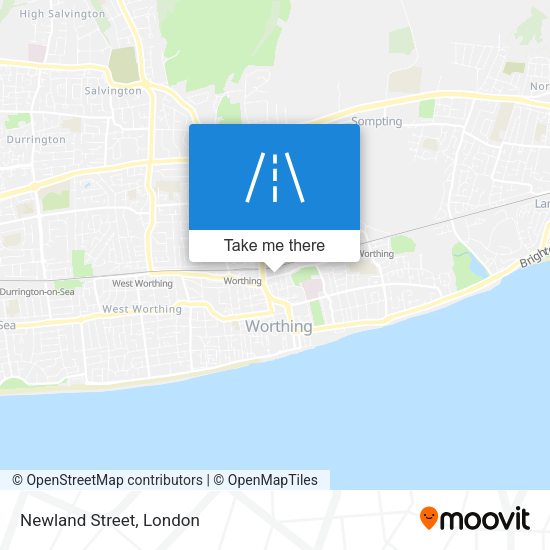 Newland Street map