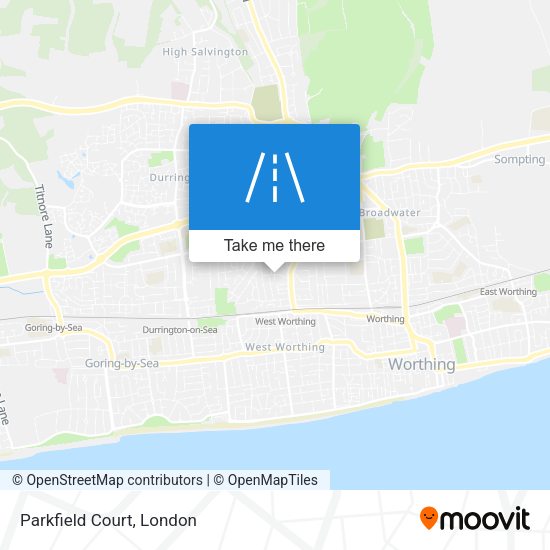 Parkfield Court map
