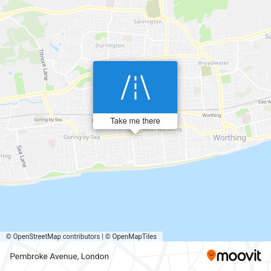 Pembroke Avenue map