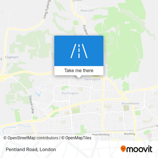 Pentland Road map