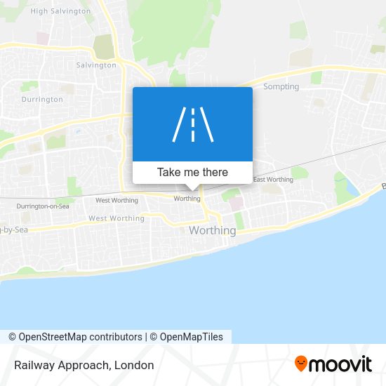 Railway Approach map