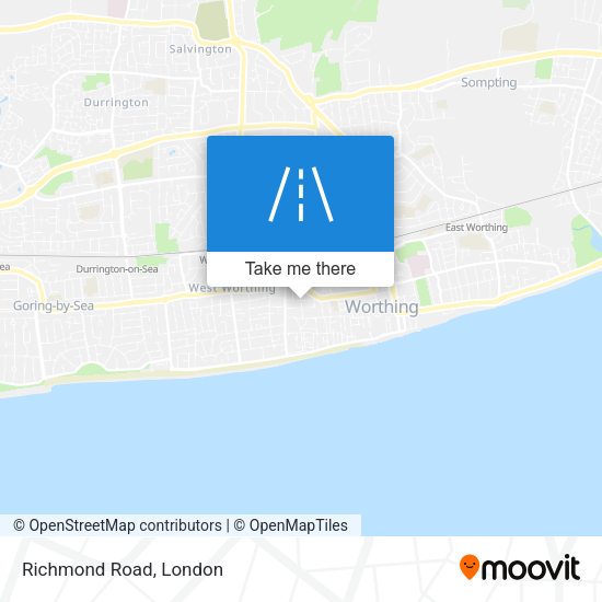 Richmond Road map