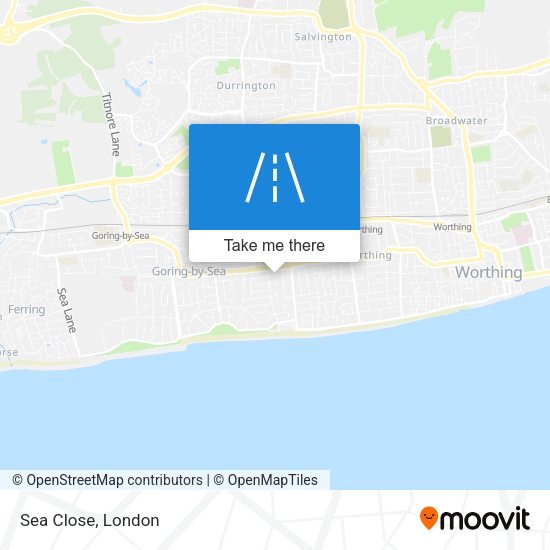 Sea Close map