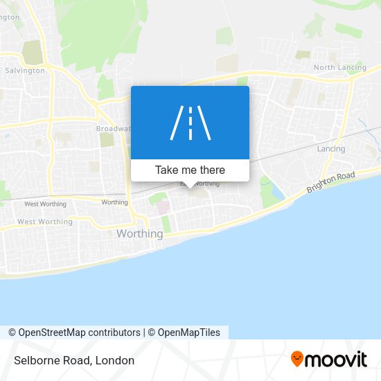 Selborne Road map