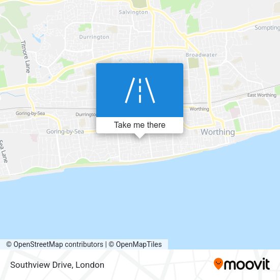 Southview Drive map
