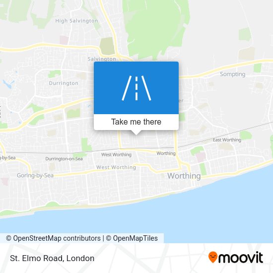 St. Elmo Road map