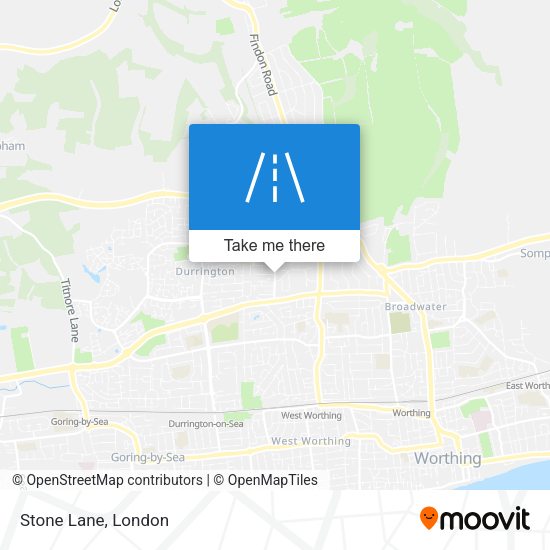 Stone Lane map