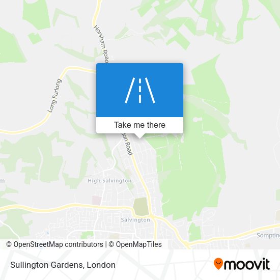 Sullington Gardens map