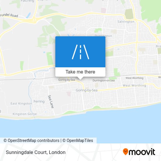Sunningdale Court map