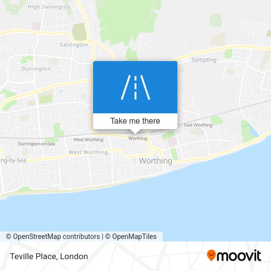 Teville Place map