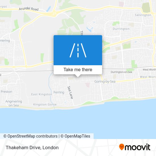 Thakeham Drive map
