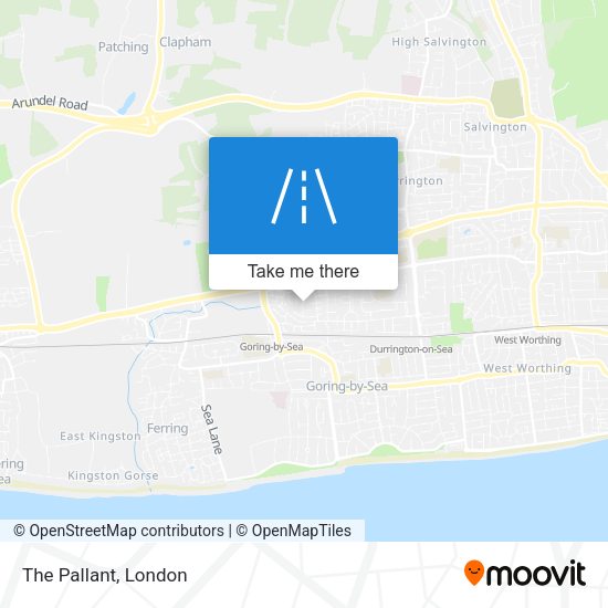 The Pallant map