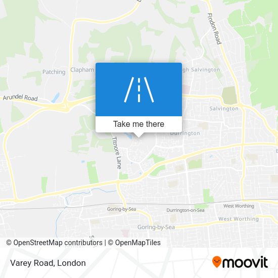Varey Road map