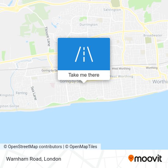 Warnham Road map