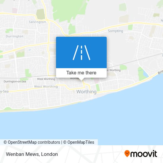 Wenban Mews map