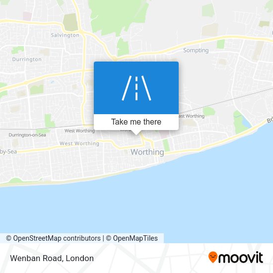 Wenban Road map